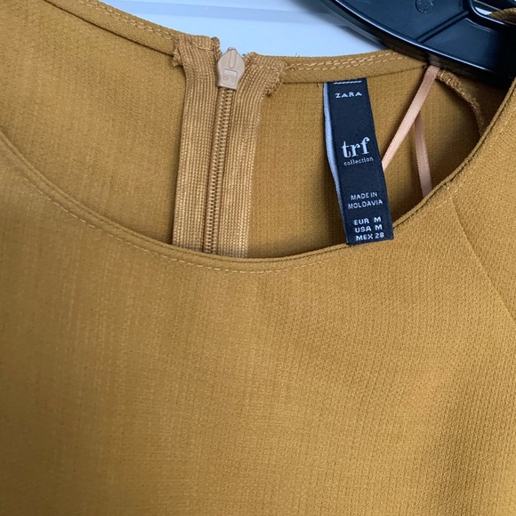 FLOWY RUFFLE DRESS - Picture 4 of 5